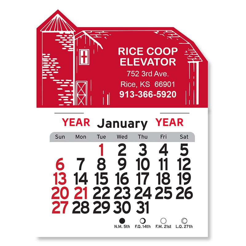 Barn Peel-N-Stick® Calendar