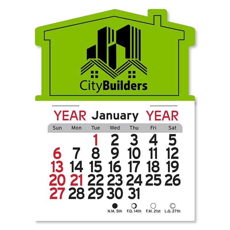 House Peel-N-Stick® Calendar