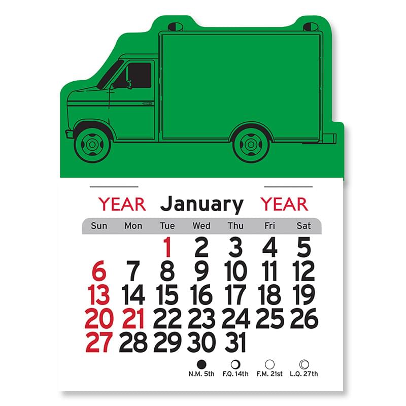 Ambulance Peel-N-Stick® Calendar