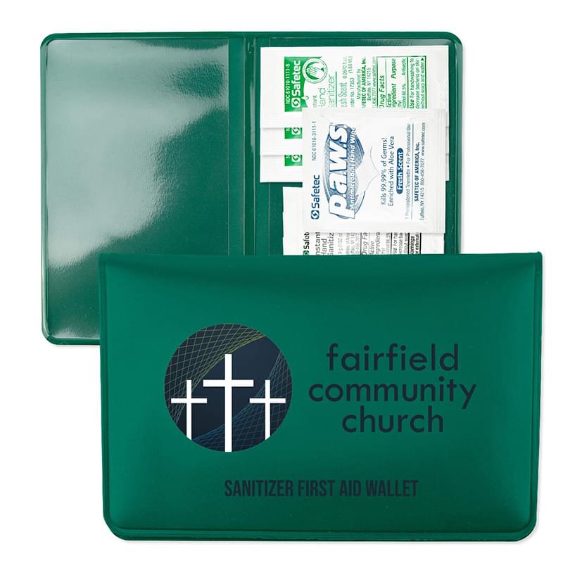 Medi-Fey™ Sanitizer First Aid Kit Wallet