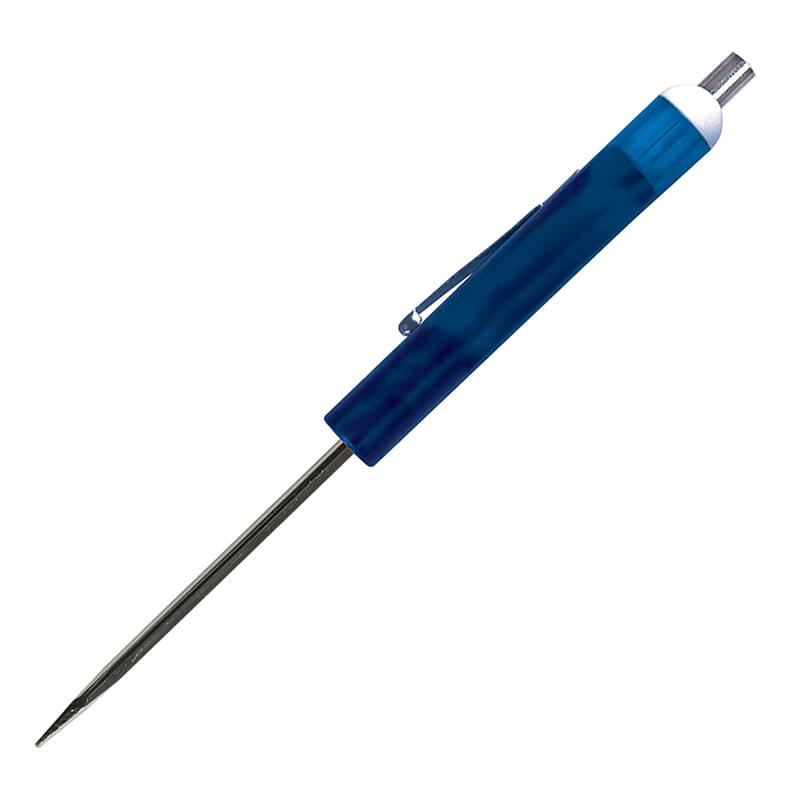 Pocket Screwdriver - Fixed 1/8" Flat Tip Blade/Magnet Top