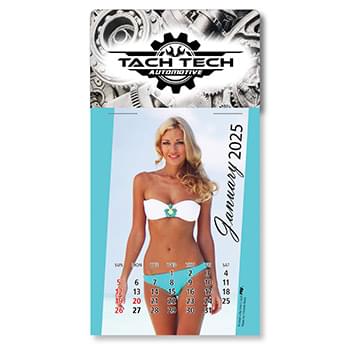 Adhesive Peel-N-Stick® Calendar Swimsuit Pad