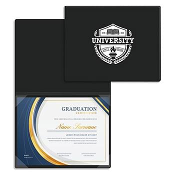 Standard Vinyl Certificate/ Diploma Folder