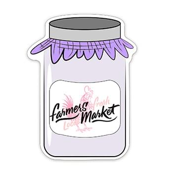 Jar Shaped NoteKeeper™ Magnet 20 Mil