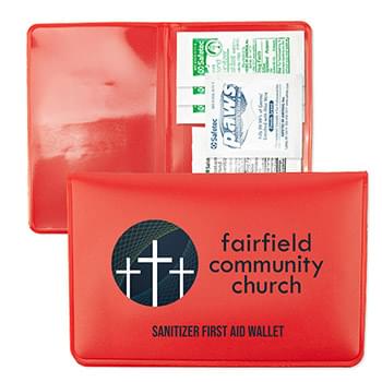 Medi-Fey™ Sanitizer First Aid Kit Wallet