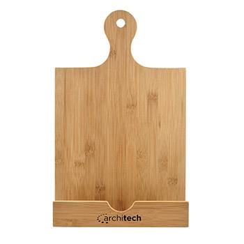 Bamboo Cookbook & Tablet Stand